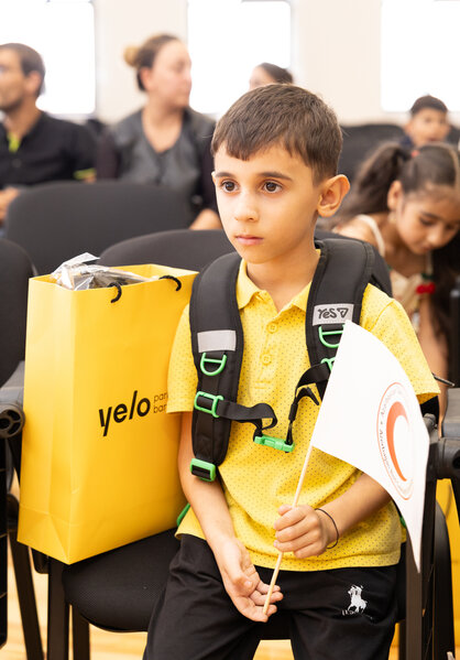 Yelo Bank Cəbrayılda birincilərin məktəb həyəcanına şərik oldu - FOTOLAR