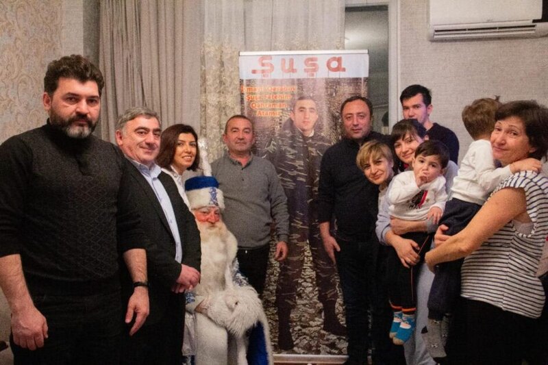 AY Partiya rəhbərliyi şəhid ailələrini ziyarət etdi - FOTOLAR