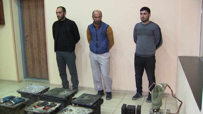 Dəmir yollarından 10 min manatlıq oğurluq edən şəxslər saxlanıldı - FOTO