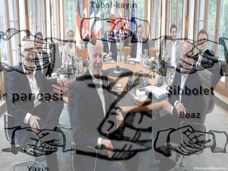 SİYASİ DEŞİFRƏ: Bayden Makronun əlini niyə buraxmırdı? - MASSON ƏLSIXMASI - FOTO/VİDEO