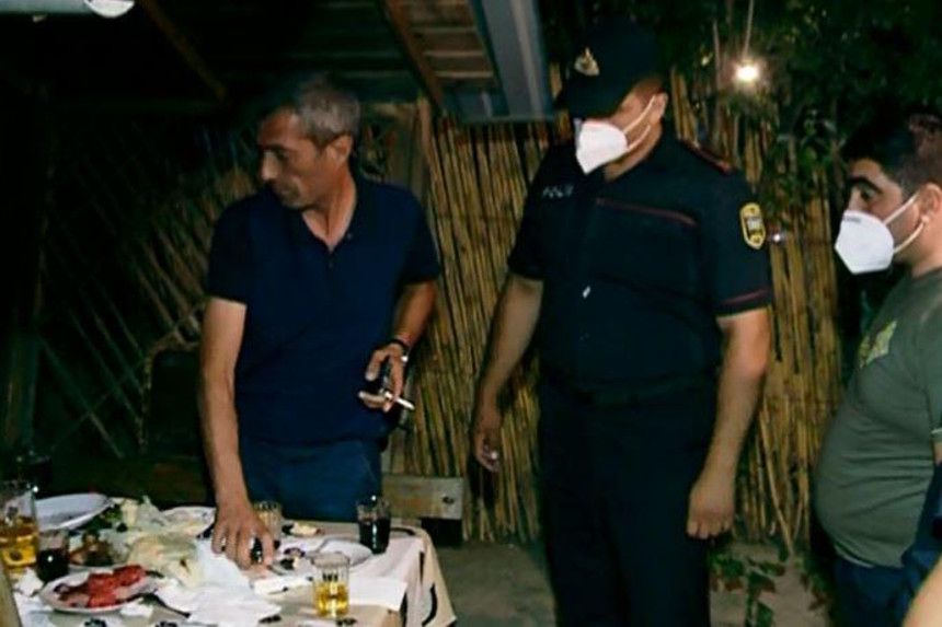 Göygöldə iaşə müəssisələrinin sahibləri və müştəriləri cərimələndi