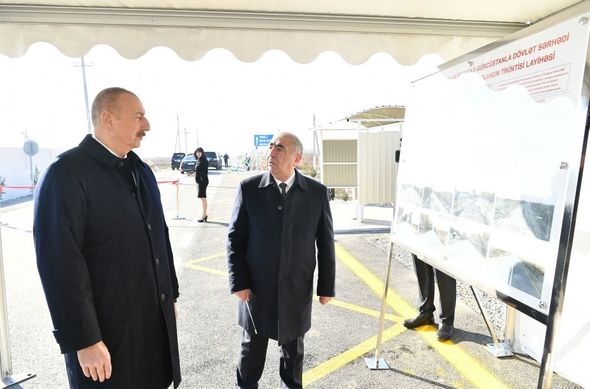 Prezident Pirili-Muradxan-Sor-Sor avtomobil yolunun açılışında - YENİLƏNİB+FOTO