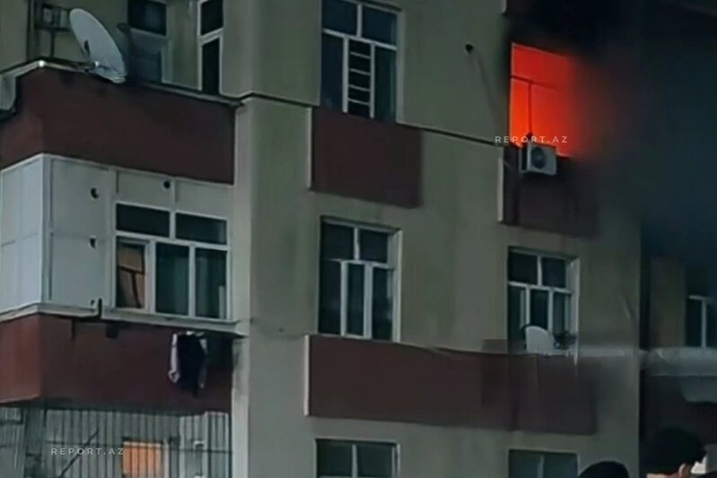 Mehdiabadda YANĞIN — 15 nəfər təxliyə edilib - YENİLƏNİB