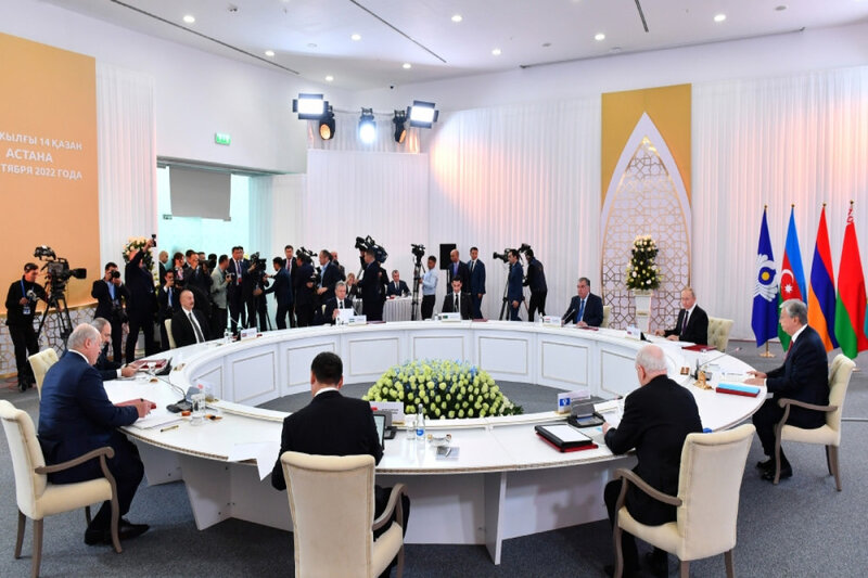 İlham Əliyev MDB Dövlət Başçıları Şurasının iclasında çıxış edib - YENİLƏNİB