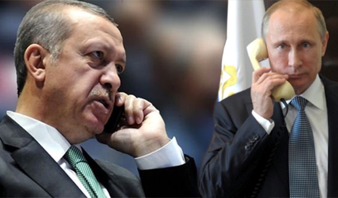 Putin Ərdoğana zəng etdi