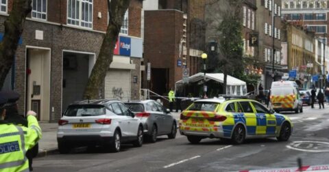 Londonun mərkəzində atışma - Yaralılar var - FOTO