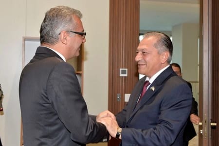 ŞKTR Prezidenti Azərbaycan nümayəndə heyətini qəbul edib - FOTOLAR