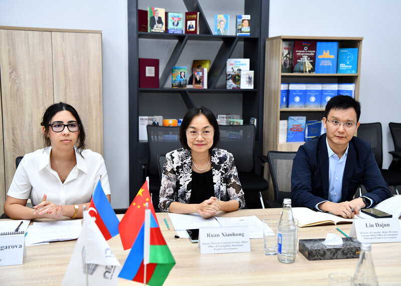 ADNSU ilə Çin universitetləri arasında təhsil və elm sahəsində əməkdaşlıq müzakirə edilib - FOTOLAR