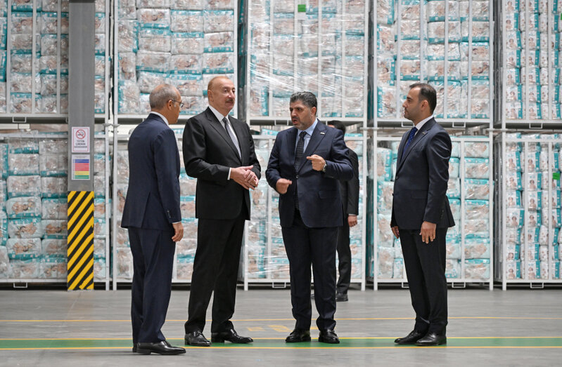 Prezident Qaradağda açılışda iştirak etdi - FOTOLAR