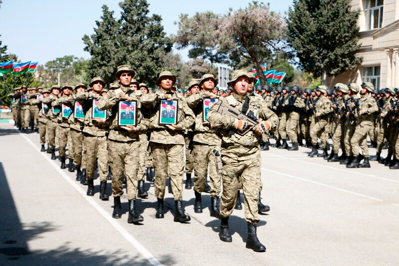 Azərbaycan sərhədçilərinə orden və medallar təqdim edilib - FOTO