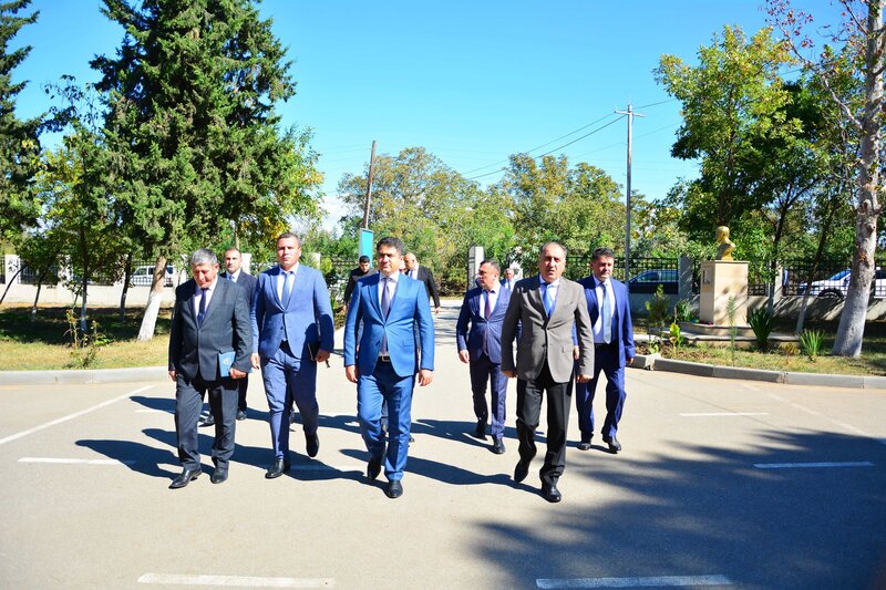 Seymur Orucov Muğanlı kənd yaşayış məntəqəsində qəbul keçirib - FOTOLAR