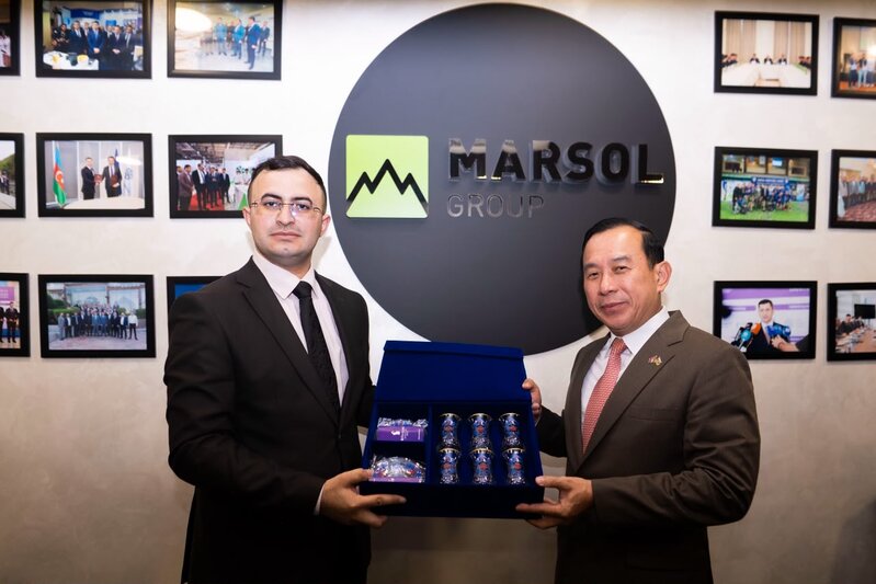 Marsol Group ilə Kamboca Krallığının Turizm naziri arasında görüş keçirilib - FOTOLAR