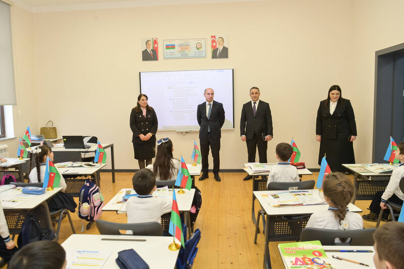 Elm və təhsil naziri Şuşada tədris prosesini izlədi