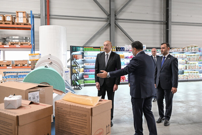 Prezident Qaradağda açılışda iştirak etdi - FOTOLAR