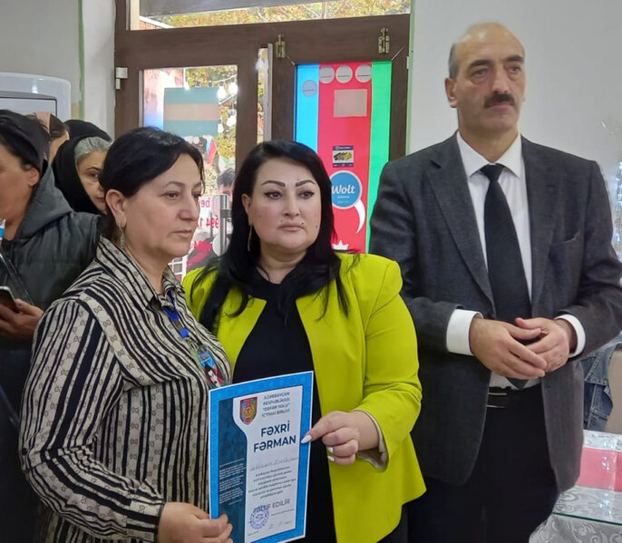 Zəfər Yolu İctimai Birliyi Şəhid ailələri üçün ehsan süfrəsi təşkil etdi - FOTOLAR