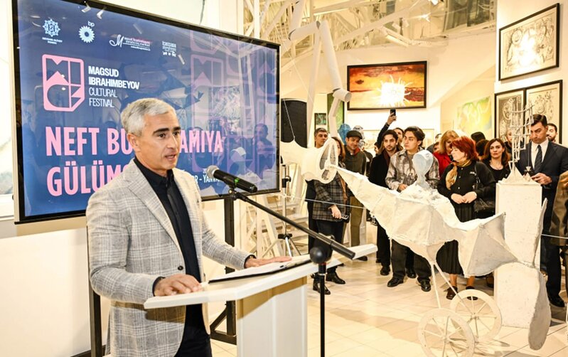 Anar Ələkbərov 'Qeyzer' sərgisində iştirak edib - FOTOLAR