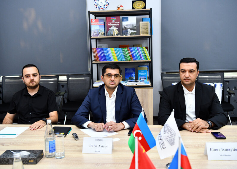ADNSU ilə Çin universitetləri arasında təhsil və elm sahəsində əməkdaşlıq müzakirə edilib - FOTOLAR
