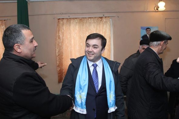 Emin Hacıyev seçiciləri ilə görüşüb - FOTO