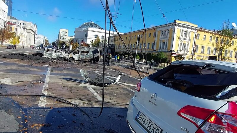 Azərbaycanlı jurnalistin çəkdiyi bu görüntülər Ukraynada gündəm oldu - FOTOLAR