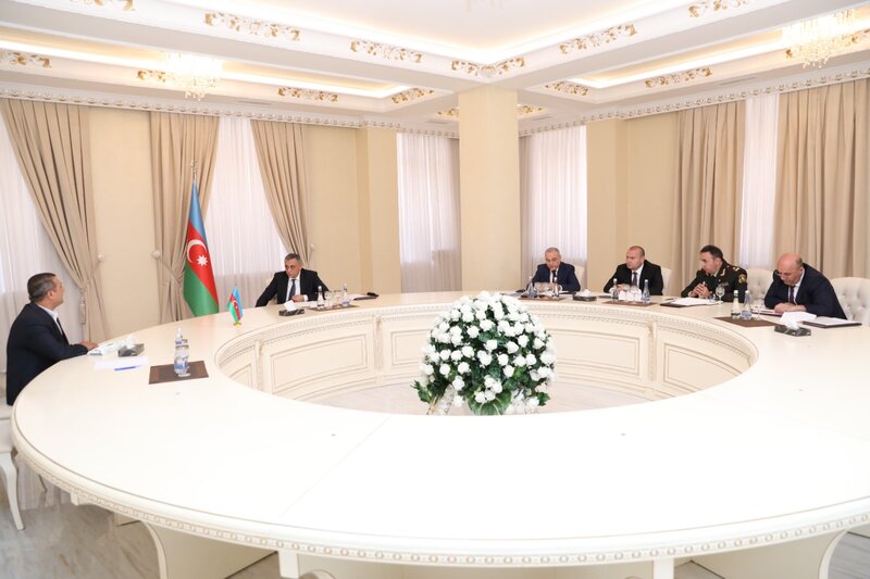 Mürsəl İbrahimov Sumqayıtda vətəndaşları qəbul etdi - FOTOLAR