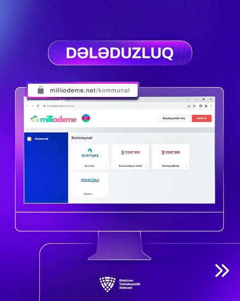 Bu portala daxil olmayın - DÖVLƏT XİDMƏTİ XƏBƏRDARLIQ ETDİ