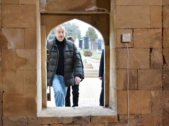 İlham Əliyev və Mehriban Əliyeva Şamaxıda - YENİLƏNİB + FOTO
