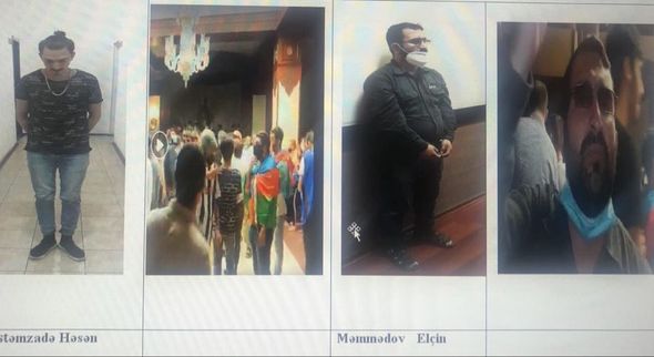 Bakıdakı yürüş gecəsi təxribat törədənlər tutuldu - FOTO
