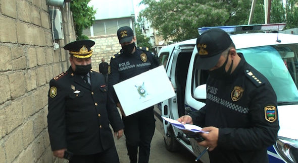 Gəncədə şəhid ailələri bayram münasibəti ilə ziyarət edilib - FOTO/VİDEO
