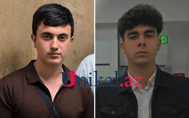Dənizdə batan tələbələrin - Fotosu