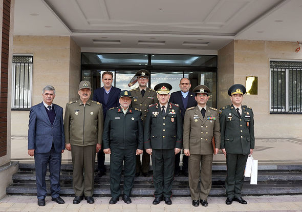 Azərbaycan və İran generalları görüşdülər - FOTO