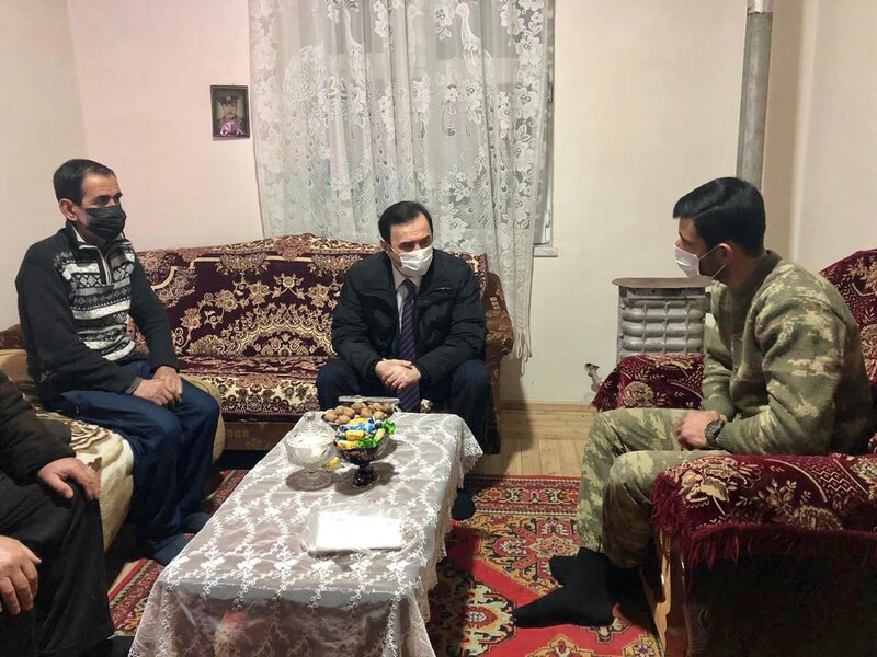 İsmayıllıda Vətən müharibəsinin qəhrəmanları ilə görüşlər davam edir 