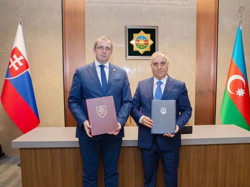 Azərbaycan və Slovakiya arasında saziş imzalanıb - FOTO