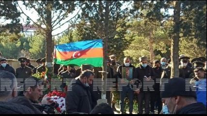 Vətən müharibəsində şəhid olan əsgər Sumqayıtda dəfn edildi - FOTO