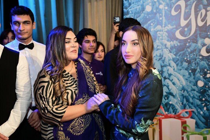 Leyla və Alena Əliyevalar DOST İnklüziv İnkişaf və Yaradıcılıq Mərkəzində - FOTOLAR