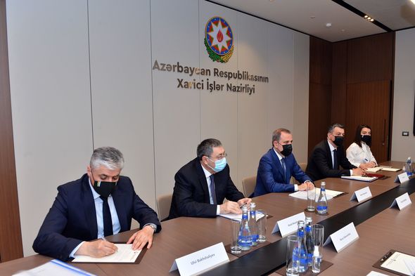 Ceyhun Bayramov Gürcüstan xarici işlər naziri ilə görüşüb – FOTO