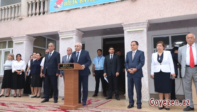 BDU-nun Qazax filialında Bilik Günü və 2024-2025-ci tədris ilinin başlanması münasibətilə tədbir keçirilib