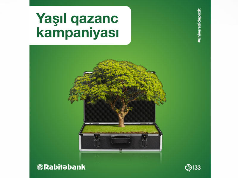 Gələcəyə yatırım edin, dünyaya öz tövhənizi verin! Rabitəbankdan qazandıran kampaniya!