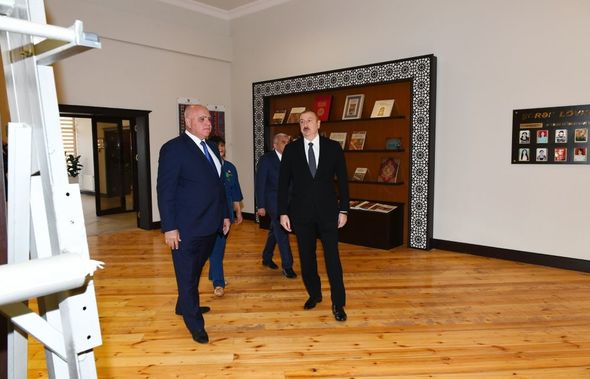 Prezident "Azərxalça" ASC-nin Tovuz filialının fəaliyyəti ilə tanış oldu - YENİLƏNİB+FOTO
