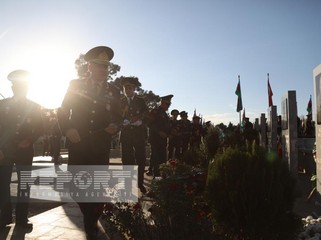 Müdafiə Nazirliyinin şəxsi heyəti İkinci Şəhidlər xiyabanını ziyarət edib - FOTOLAR