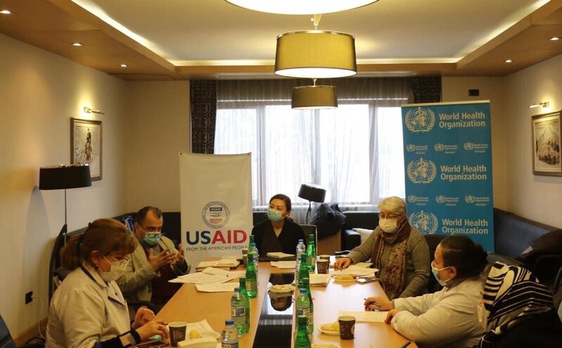 ÜST Şamaxıda tibb işçilərinin ehtiyacları ilə maraqlanıb
