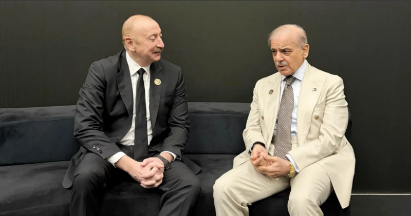 İlham Əliyev Pakistanın Baş naziri ilə görüşdü - FOTOLAR