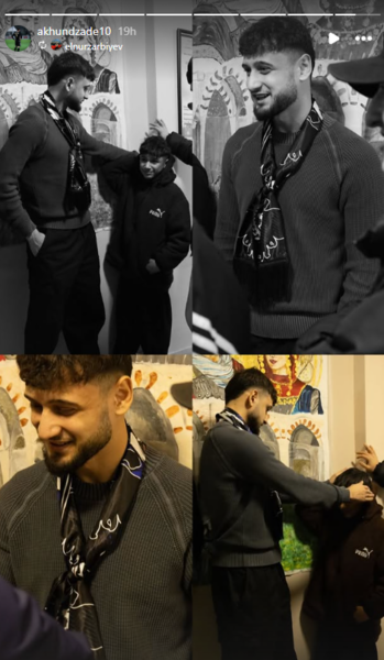 Nəriman Axundzadə də uşaq evinə getdi - FOTO