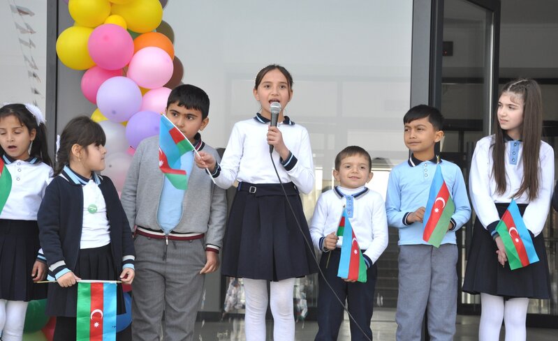 Horovlu kənd məktəbi fəaliyyətə başladı - FOTOLAR