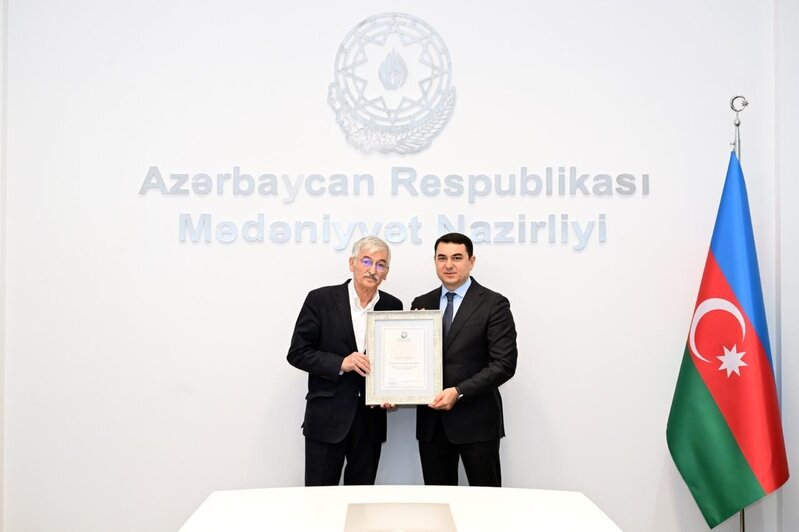 Mədəniyyət xadimlərinə dövlət təltifləri təqdim olundu - FOTOLAR