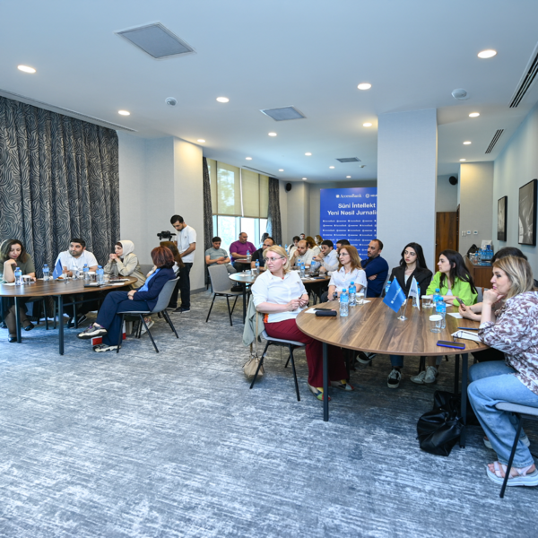 AccessBank və Neurotime-dan media üçün innovativ təlim: 'Süni İntellekt və Yeni Nəsil Jurnalistikası