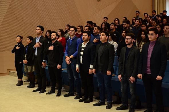 Tələbə gənclər təşkilatlarının fəalları ilə görüş təşkil edilib - FOTO