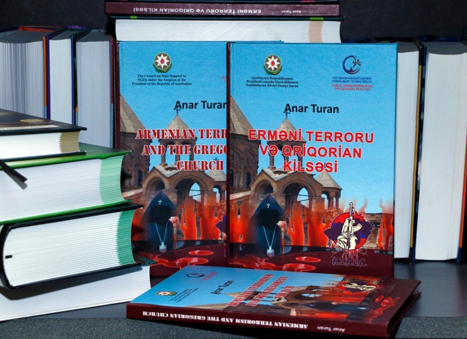 "Erməni terroru və Qriqorian kilsəsi" kitabı işıq üzü görüb