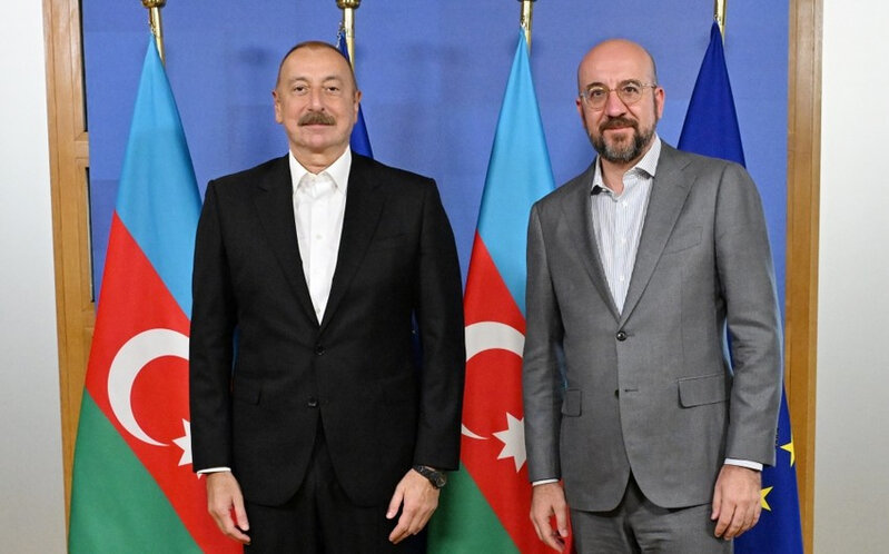 İlham Əliyev Şarl Mişelə minnətdarlığını bildirib