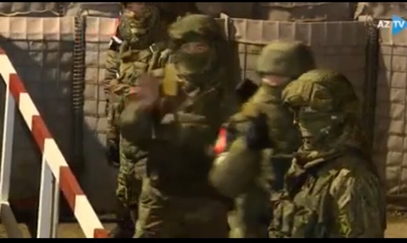 Rus sülhməramlının qol sevinci trend oldu - VİDEO