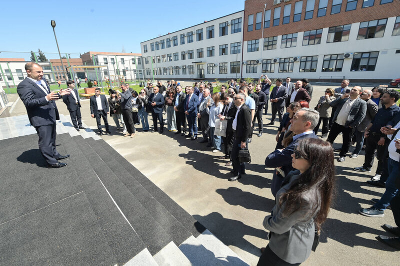 Lənkəran Dövlət Peşə Təhsil Mərkəzinə infotur təşkil olunub - FOTOLAR